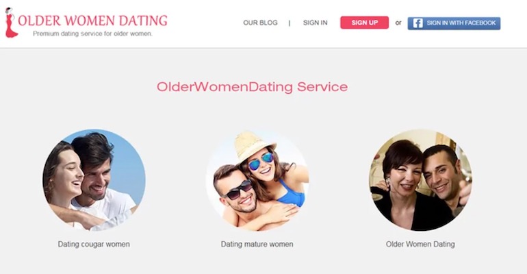 homepage screenshot of owd