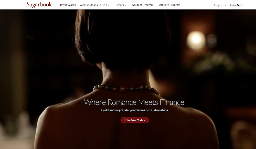 sugarbook homepage