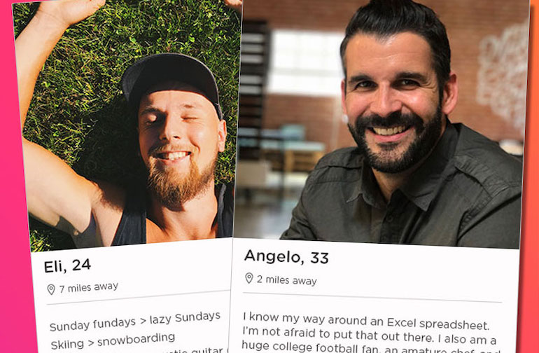 tinder profile example for men